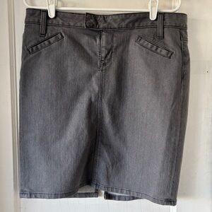 GAP Gray Women's denim skirt